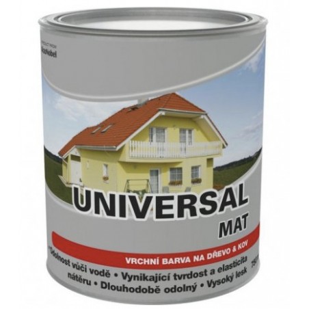 Dulux Universal Mat Černá 0,75 l