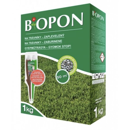 Bopon Hnojivo na trávník proti plevelům 1 kg
