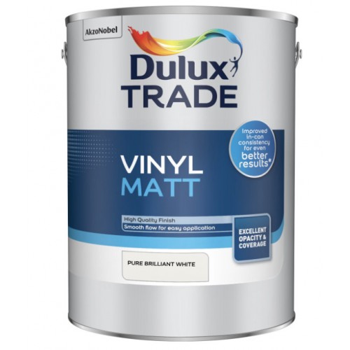 Dulux Trade Vinyl Matt Bílá...