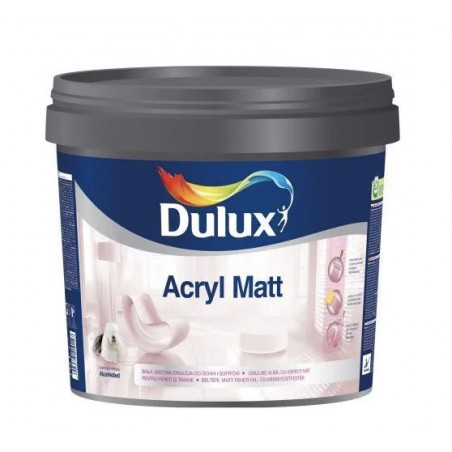 Dulux Acryl Matt White 5 l