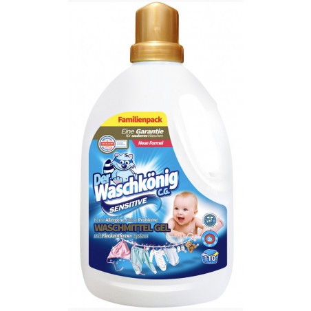 Der Waschkönig Prací gel Sensitive 110 PD 3,305 l