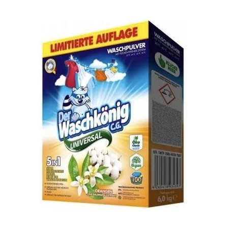 Der Waschkönig Prací prášek Universal Orange 100 PD 6 kg