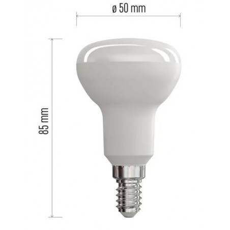 LED žárovka Classic R50 / E14 / 4 W (39 W) / 450 lm / teplá bílá