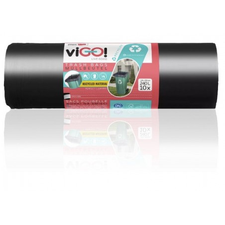 Pytle na odpad silné 240 l / 10 ks (120 x 145, 40 µ)