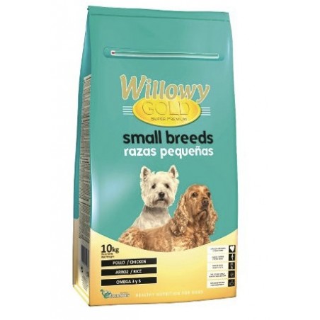 WILLOWY GOLD Granule pro psy malá plemena Adult 3 kg