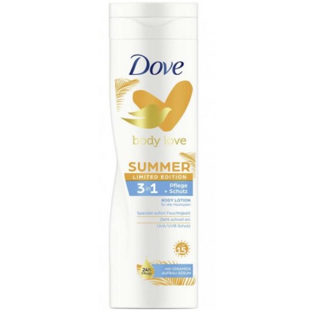 Dove Body Love Summer Tělové mléko 3v1 250 ml