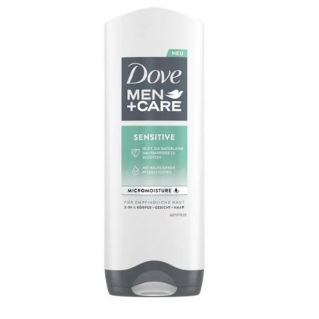 Dove Men Care Sprchový gel Sensitive 3v1 250 ml