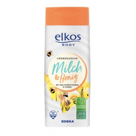 Elkos Sprchový gel Med a mléko 300 ml