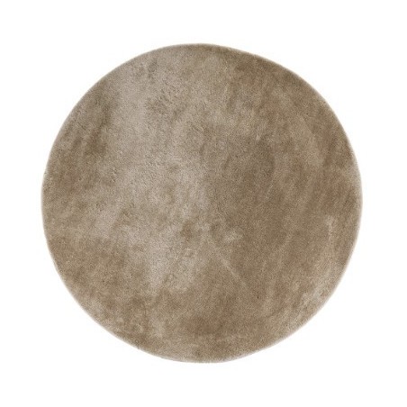 Koberec kulatý písková barva Ø160 cm