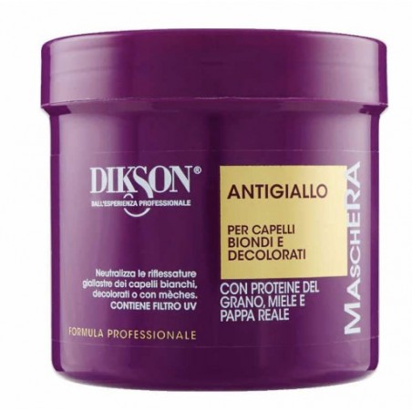 Dikson Maska pro blond vlasy Antigiallo 500 ml