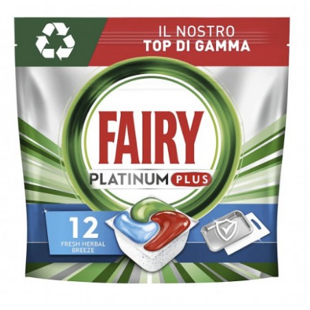 Fairy Platinum Plus Tablety do myčky 12 ks