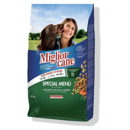 Miglior Cane Granule pro psy s kuřecím masem a zeleninou 4 kg