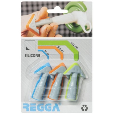 Špička na silikon 3, 5, 8 mm sada oblá