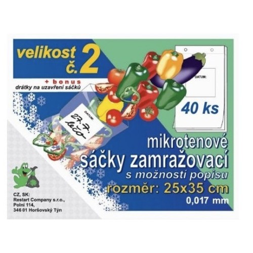 Sáčky zamrazovací 25 x 35...