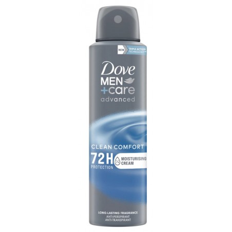 Dove Advanced Men Clean Comfort Antiperspirant pro muže 150 ml
