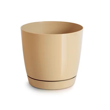 Květináč Coubi Round P káva s mlékem 24 cm