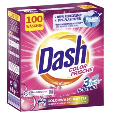 Dash Prací prášek Color 100 PD 6 kg