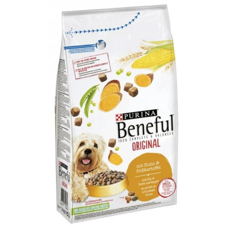 Beneful Original Výtečné granule s kuřecím masem a sladkými bramborami 1,4 kg