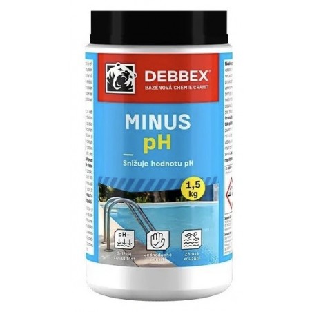 Cranit pH minus – snižuje hodnotu pH 1,5 kg
