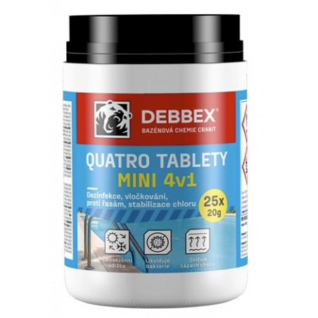 Debbex Cranit Quatro tablety 4v1 500 g