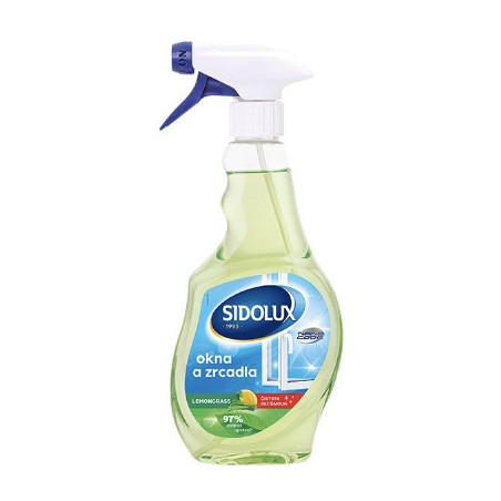 Sidolux Windows Nano Code Lemongrass Čistič na okna 500 ml