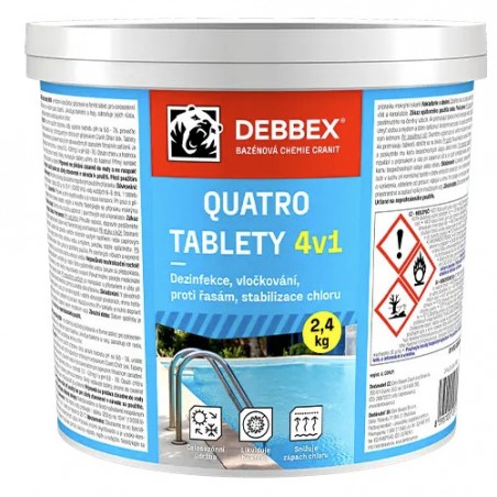 Debbex Cranit Triplex Tablety 4v1 2,5  kg