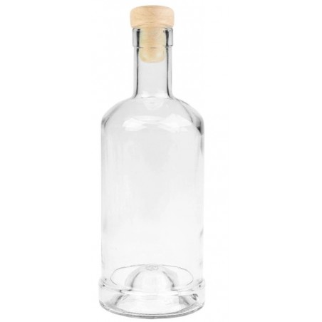 Láhev sklo Cylinder 250 ml se zátkou