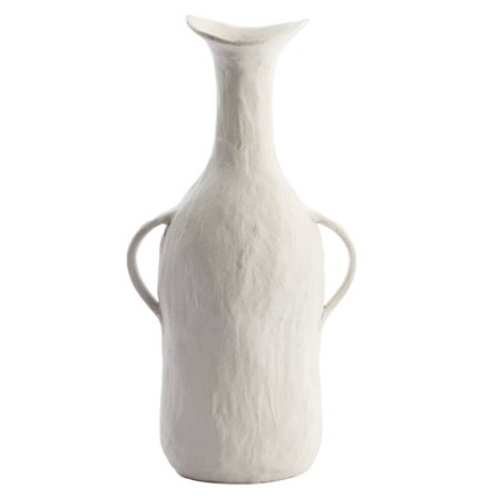 Váza Anconi krémová 16 x 10 x 32 cm