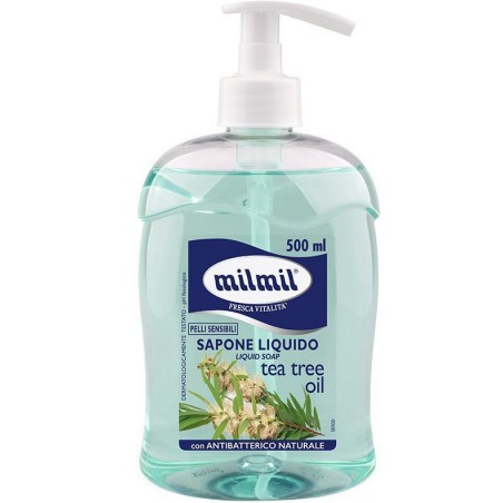 Milmil Tea Tree Oil Tekuté mýdlo Antibakteriální 500 ml