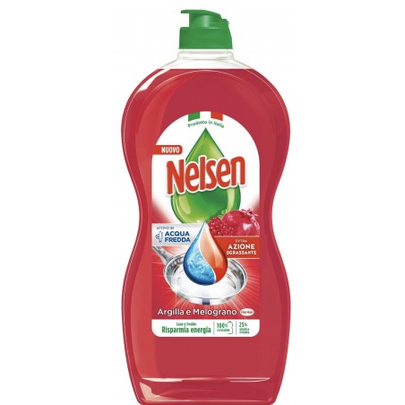 Nelsen Argilla e Melograno Gel na mytí nádobí s vůní granátového jablka 900 ml