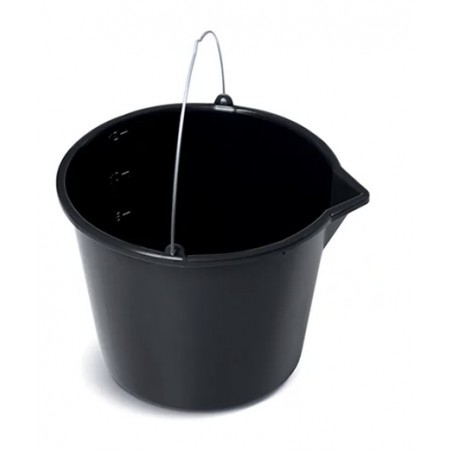 Bucket stavební vědro s nálevkou černé 16 l