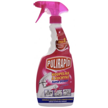 Pulirapid Koupelna a kuchyně s octem 500 ml