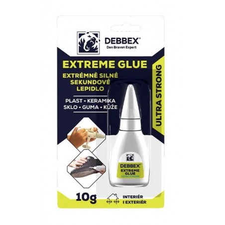 Debbex Sekundové lepidlo Extreme 10 g