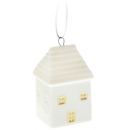 Domek Onyx závěsný keramický 4 x 3 x 6 cm