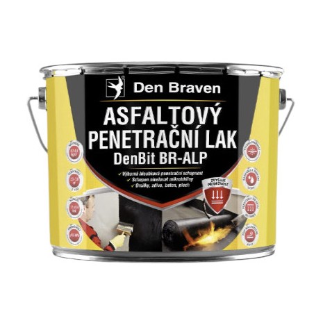 Den Braven Asfaltový penetrační lak DenBit BR-ALP 4,5 kg