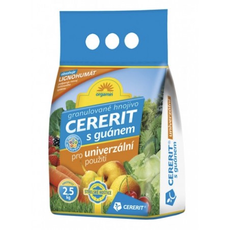 Hnojivo Cererit Orgamin s guánem 2,5 kg