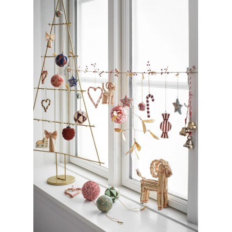 Ozdoba vánoční Bonbónek 9 cm