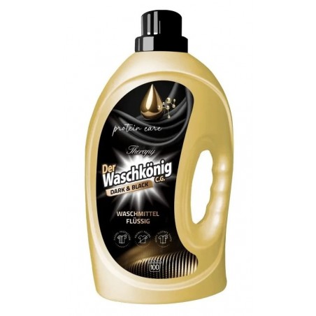 Der Waschkönig Prací gel Protein Care Dark and Black 100 PD 3 l