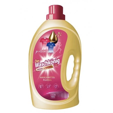 Der Waschkönig Protein Care Wool and Sport Prací gel 100 PD 3 l