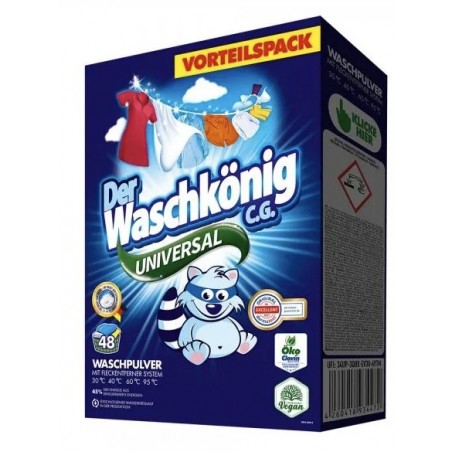 Der Waschkönig Universal Prací prášek 48 PD 2,88 kg