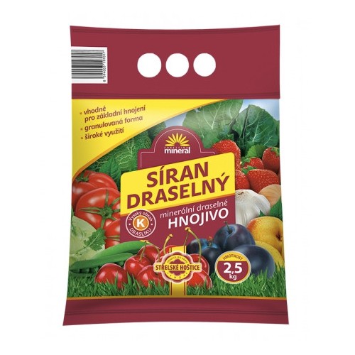 Síran draselný Mineral 2,5 kg