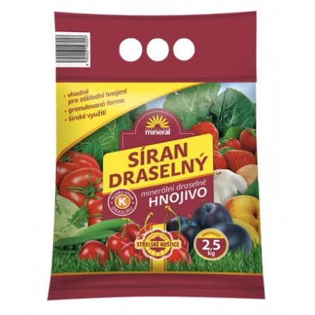 Síran draselný Mineral 2,5 kg