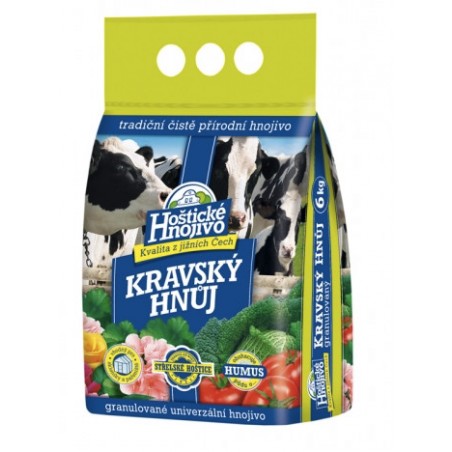 Hnůj kravský Hoštický 6 kg