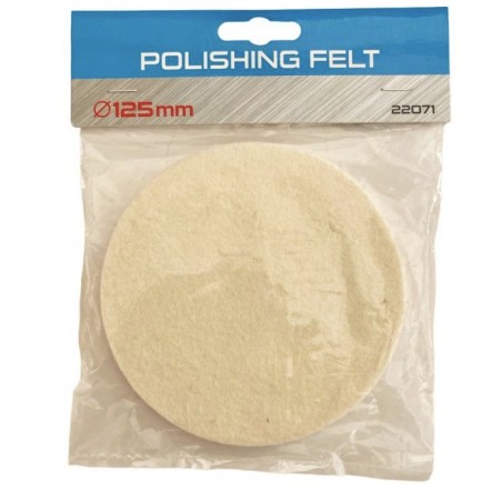 Filc leštící suchý zip 125 mm