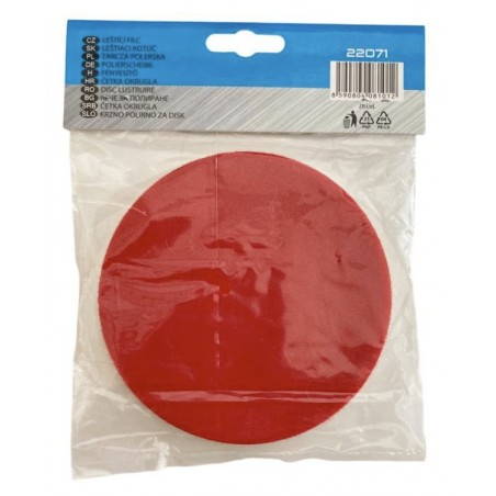 Filc leštící suchý zip 125 mm