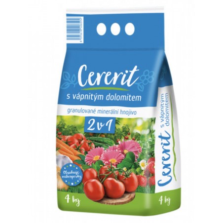 Hnojivo Cererit s vápnitým dolomitem 4 kg