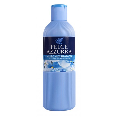 Felce Azzurra Sprchový gel a koupelová pěna Muschio Bianco  650 ml