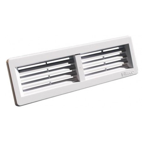 Mřížka větrací VM 220 x 55 mm bílá
